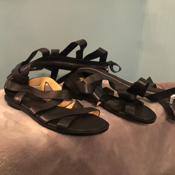 MICHAEL KORS calf strap sandals NEVER WORN - Picture 1 of 3